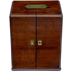 19th Century mahogany apothecry cabinet