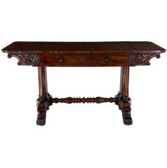 Antique William IV rosewood sofa table circa 1830