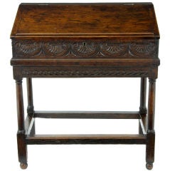 Antique A 17th century oak writing box