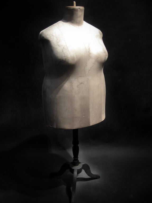 French Plus Sized  Opera Dress Form Clothing Mannequin