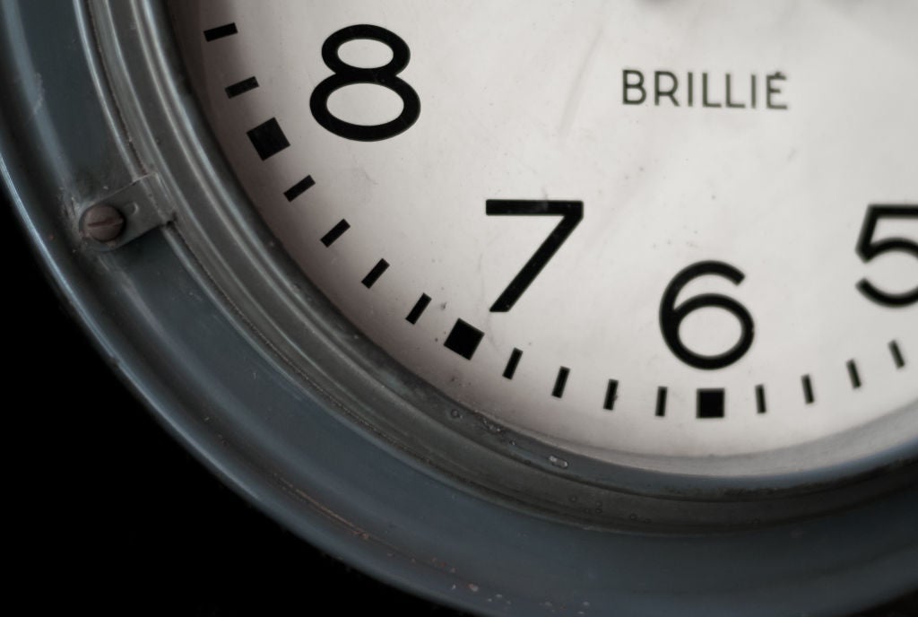 industrial wall clocks