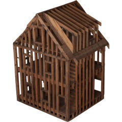 Large Three Story Architectural Model of a House