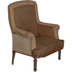 Oversized Club Chair with Rolled Arms