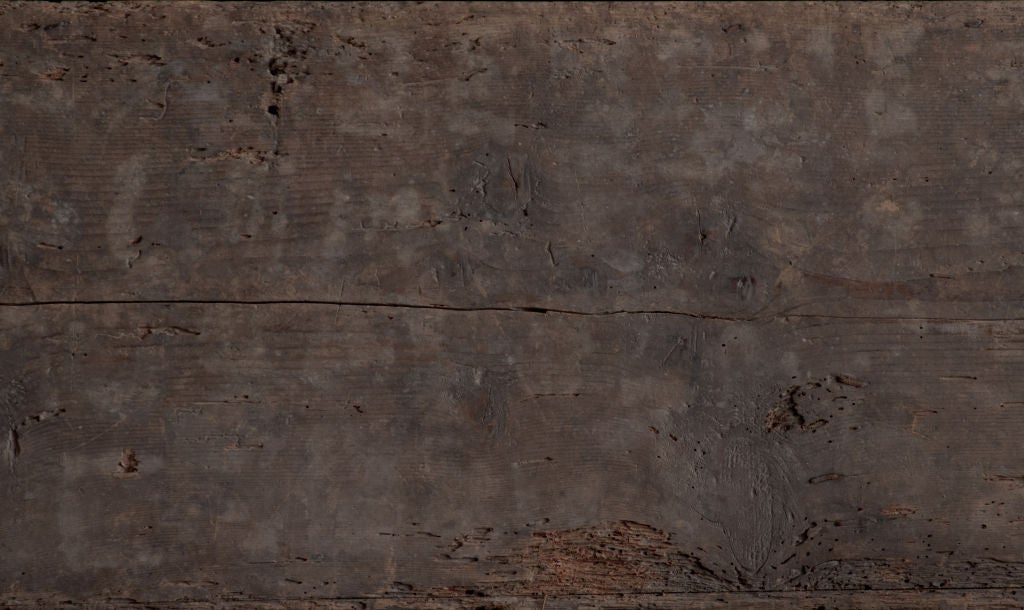 Primitive Low Chest with Single Slabs of Wood 1