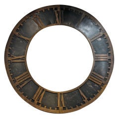 Outdoor American Clock Face