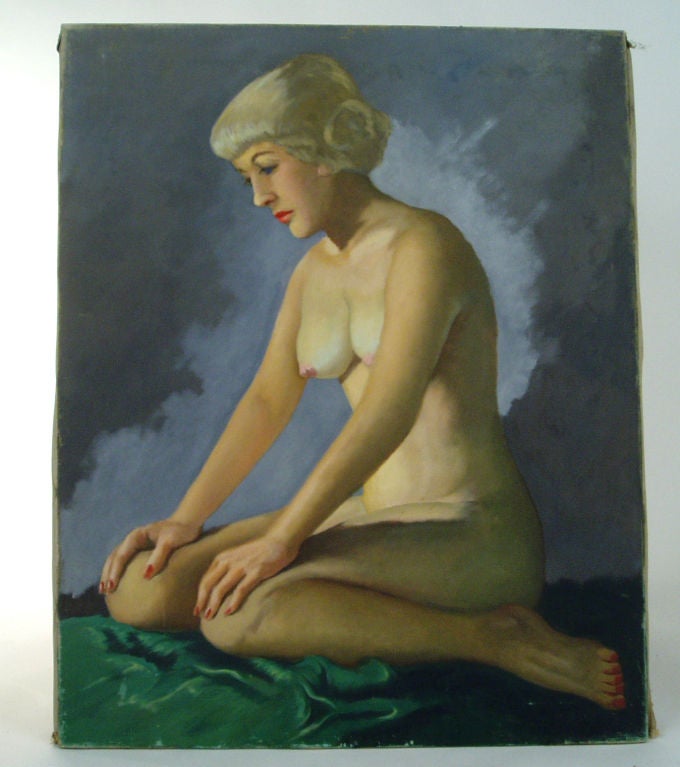 American Extraordinary Series of 10 Female Nudes by Harold B. Slingerland