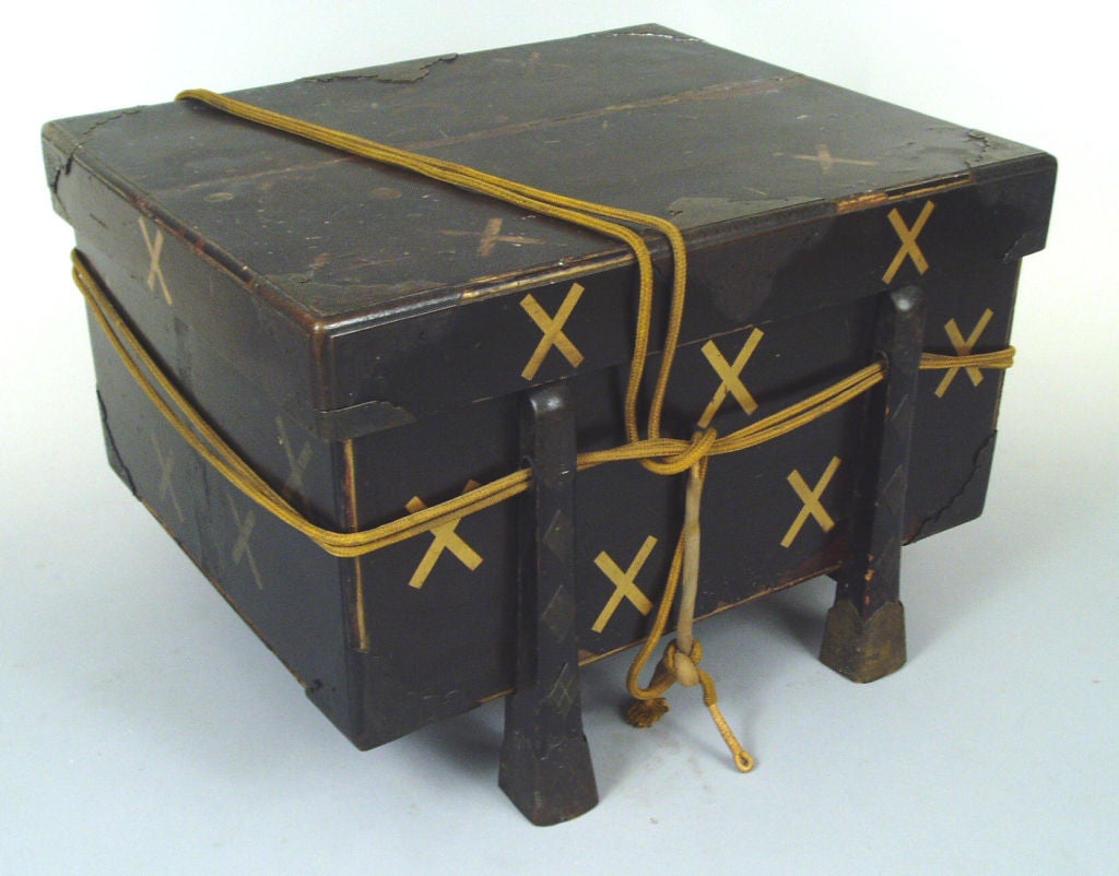 Japanese Lacquer Armor Chest