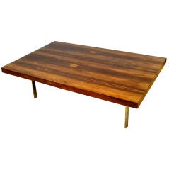 Vintage Rosewood Cocktail Table by Milo Baughman
