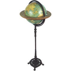 Antique Hammond Terrestrial Standing Globe