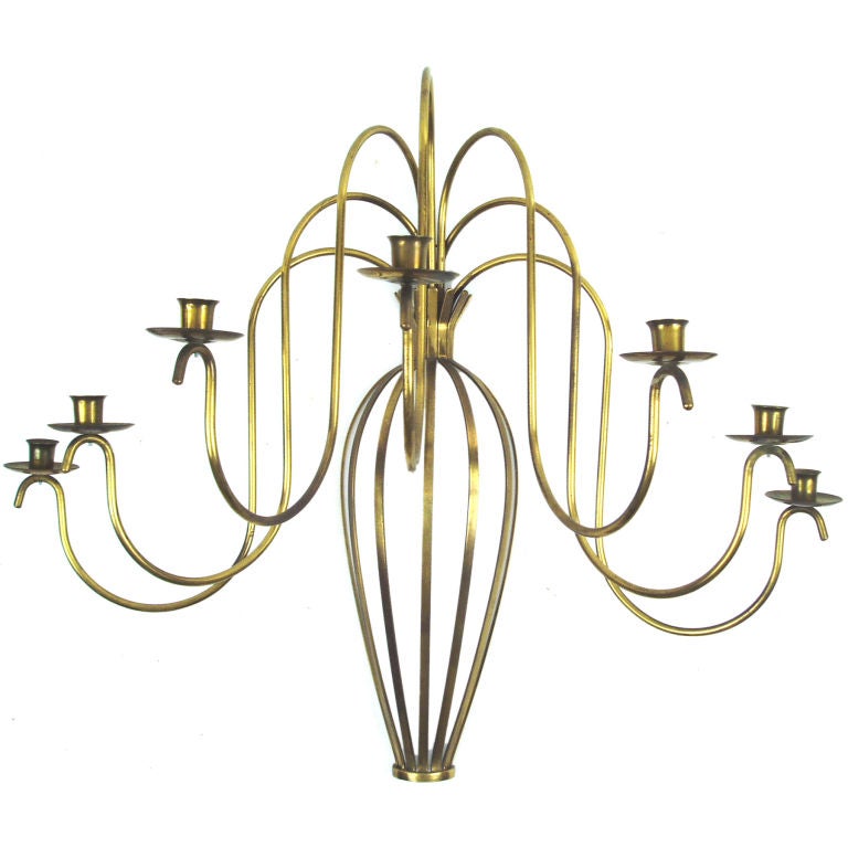 Klassische und Elegante Messing Wandleuchter 1