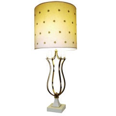 Stunning 1960's Brass Lamp 1