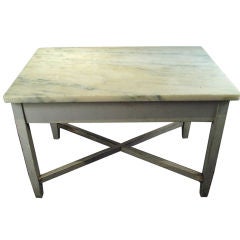 Belgian Marble Baker
s Table