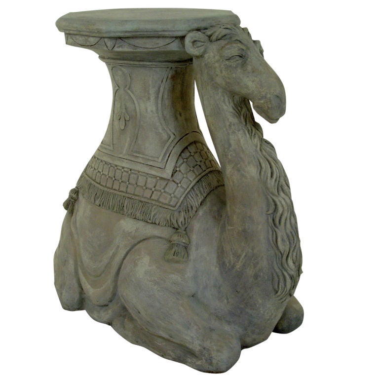 Charming Seated Camel Stool
