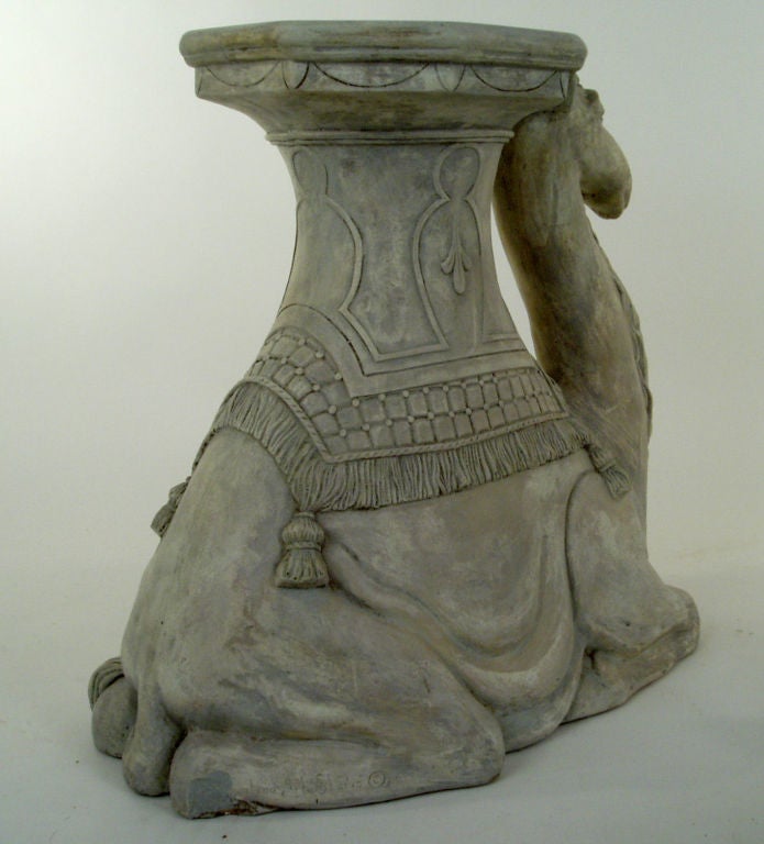Mid-20th Century Charming Seated Camel Stool