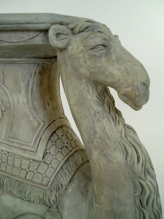 Charming Seated Camel Stool 1