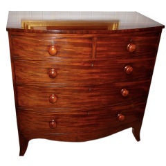 English Regency Mahogany Chest of Drawers