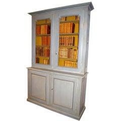 French Painted Pine Bookcase