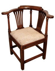 English 18th Century Corner Chair