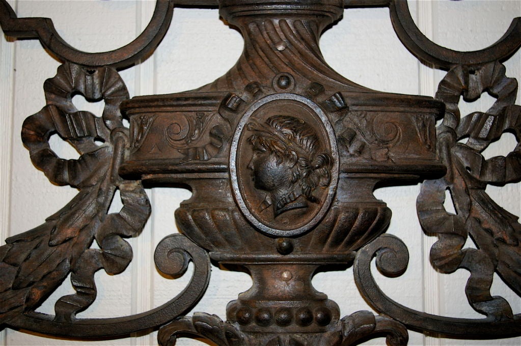 French Napoleon III Balcony Railing