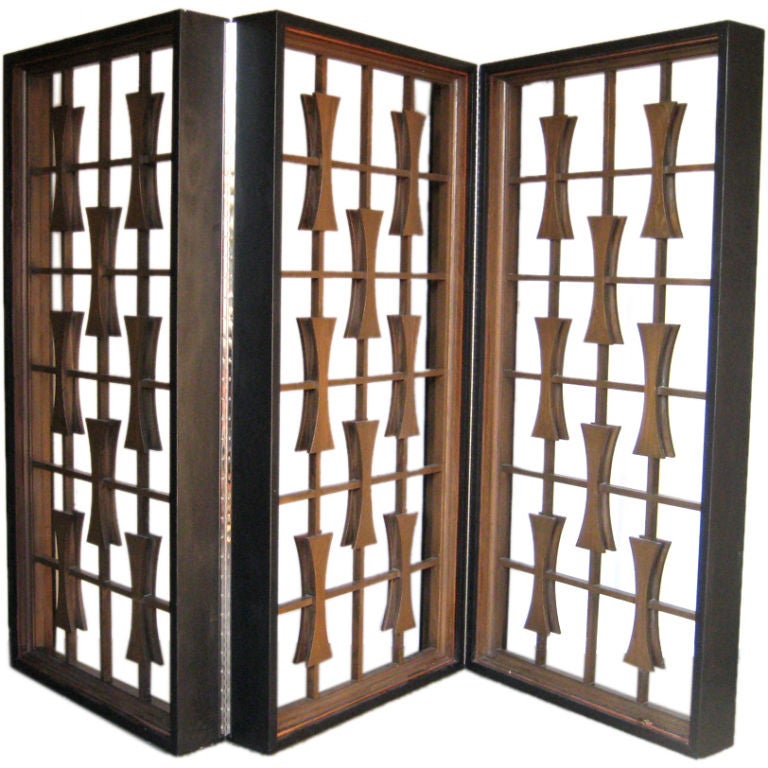 Large architectural screen/room divider For Sale