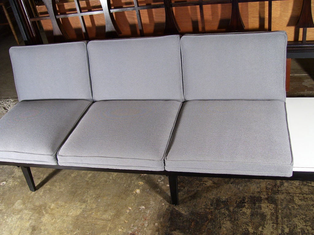 Upholstery George Nelson Steel Frame Sofa