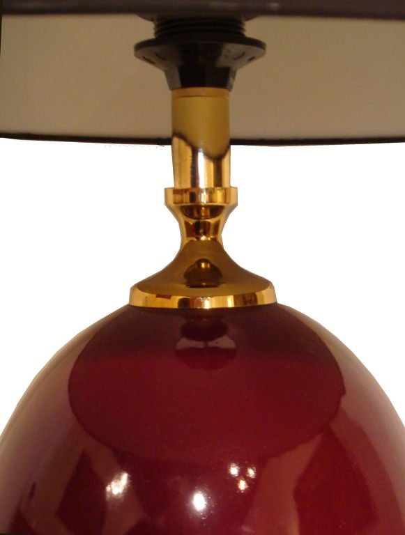 Mid-Century Modern Maison LANCEL Table Lamp.