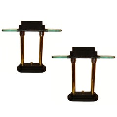 Pair of Sonneman  Lighting Table Lamp Mid-Century Modern 1980 - 2 Pair Available