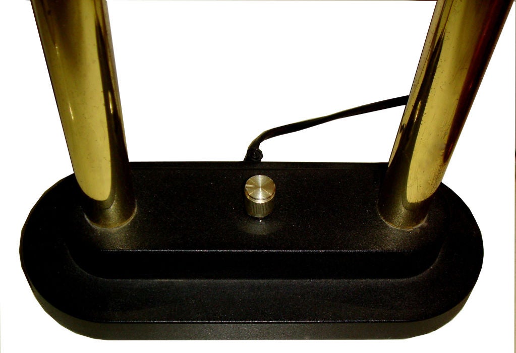 Pair of Table Lamp by SONNEMAN Lighting in Brass & Glass.
Mid-Century Modern made in the 1980.
Can be sold individually.
2 Pairs available, sold by pair.