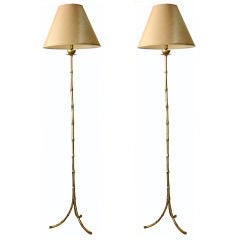 Pair of Maison BAGUES Floor Lamps