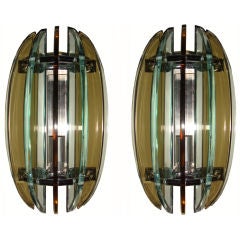 Pair of Wall Sconces by Veca 3