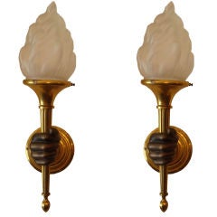 ARBUS Torcheres Hands Sconces