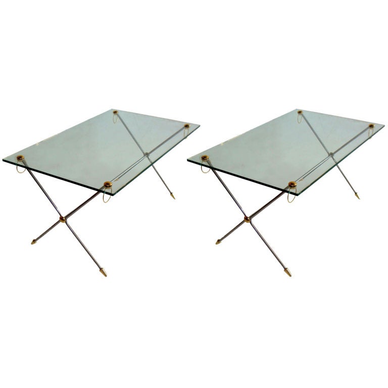 Pair of Coffee Tables Adnet