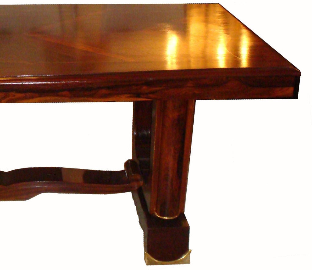 1940s French Dining Table by j. Leleu