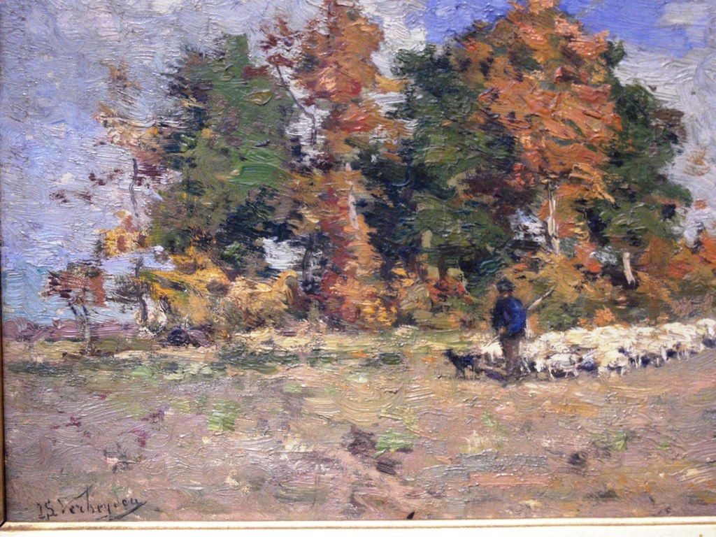 (b Antwerp, 24 Jan 1846; d Brussels, 1 Nov 1905). Belgian painter. His father was the painter Jean-Francois Verheyden, and he trained at the Acad?mie Royale des Beaux-Arts in Brussels, where he was taught by Joseph Quinaux (1822-95). Quinaux, who