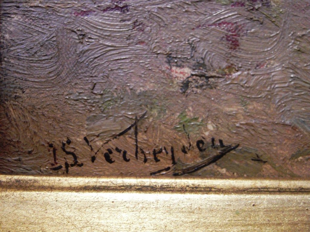Paysage by Isidore Verheyden (1846-1905) In Excellent Condition In Austin, TX