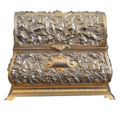 Continental Gilt and Argente Bronze Desk Box
