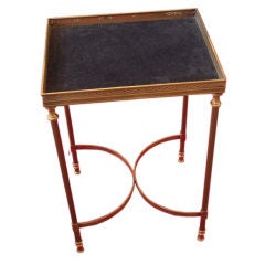 Louis XVI-Style Gilt-Metal Occasional Table