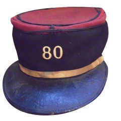 French 1850s Military Cap in Napoleon III
s Army