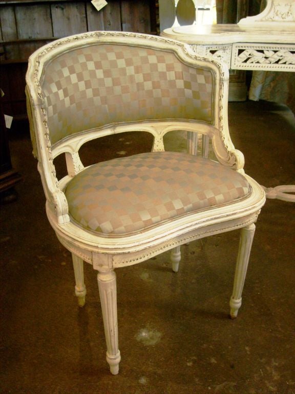 French Vanity & Chair