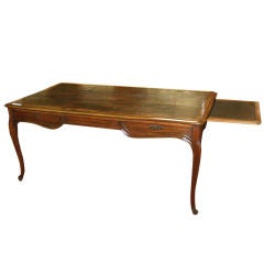 Leather Topped Bureau Plat