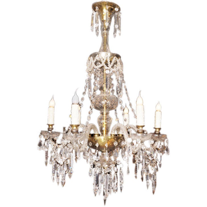 Italian Marie Therese Crystal Chandelier