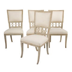 Set of Four Gustavian Chairs by Erik Ohrmark