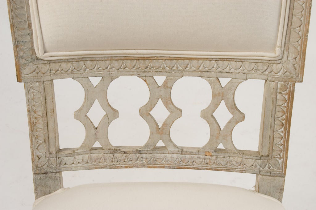 18th Century and Earlier Set of Four Gustavian Chairs by Erik Ohrmark