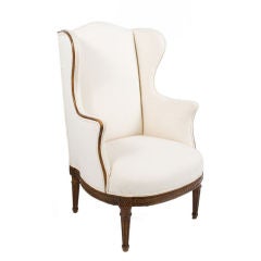 Gustavian Wingback Chair