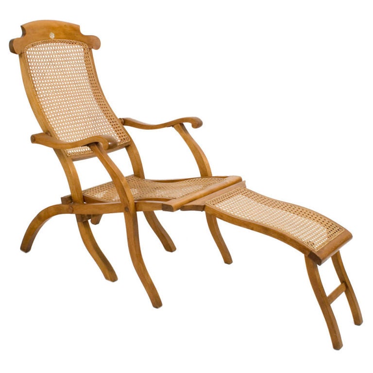 British Deck Chair For Sale