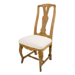 Swedish Baroque Side Chair