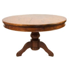 Round Spanish Colonial Dining Table