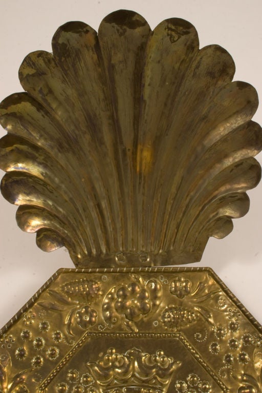 Brass Baroque Style Scounces For Sale