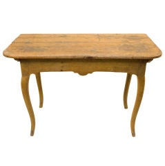 Yellow Rococo Table