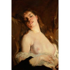 Charles CHAPLIN " Ecstasy " Painting